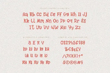 Peachy Sunday - Playful Handwritten font