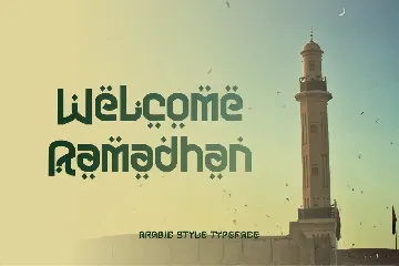 Ramadhanica Decorative Font Display