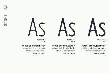 Industrial Sans Typeface font