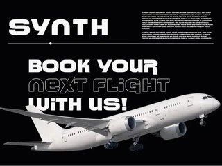 SynthSyntax - Streetwear Typeface font