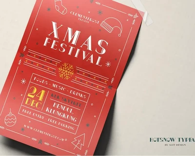 Hot Snow Typeface font