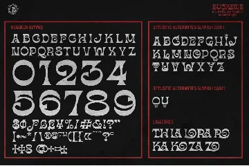 BuckOne font