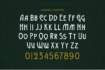Vallely font