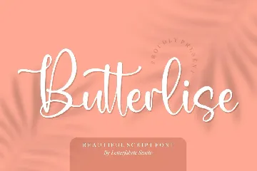 Butterlise Script Font