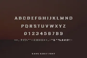 Blackrush font