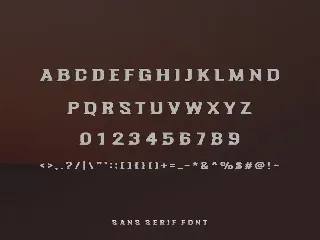 Blackrush font