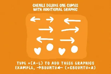 Chenile Deluxe font