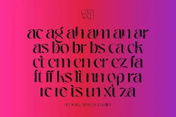 Catavalo - Modern Display Family font