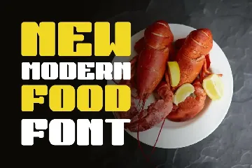 Crispy Seafood font