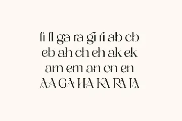 Gaela Modern Serif Font