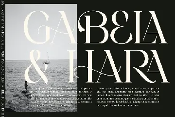 Gaela Modern Serif Font