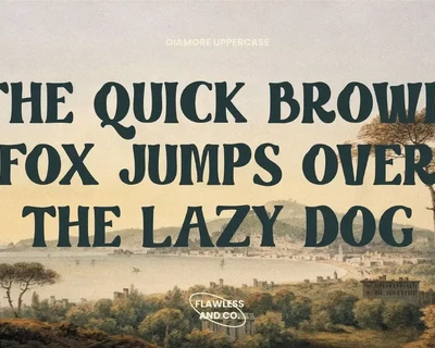 Diamore font