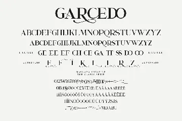 Garcedo Display Serif Font