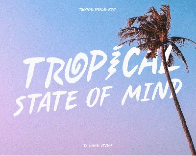 Soda Berry - Tropical Display font