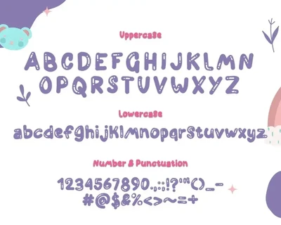 Cheeszu - Cute Bubble Font