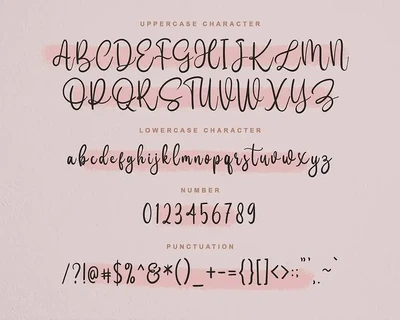 Santya - Sexy Script font