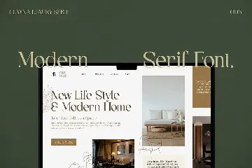 Luxury Serif Font