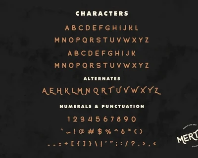 Merton - Vintage Font