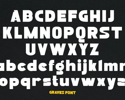 Graves - Display Sans font