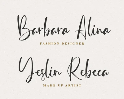 Dettamin - Stylish Handwriting Font