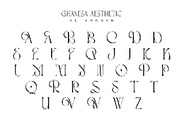 Ganesha Aesthetic font