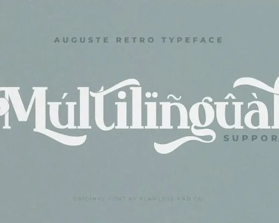 Auguste font