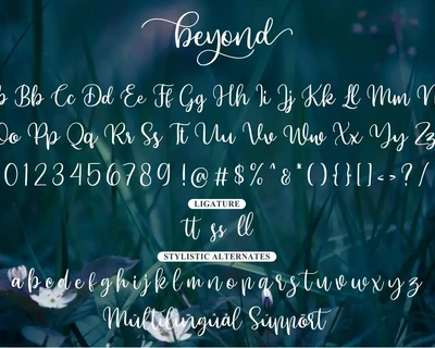 Beyond a Beauty Font