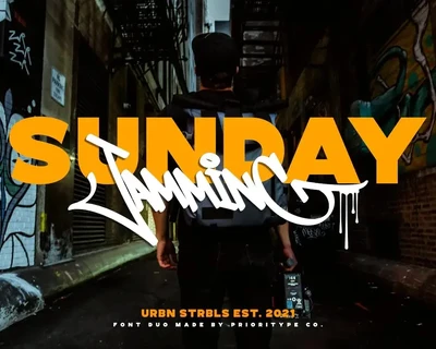 Urban Starblues - Font Duo