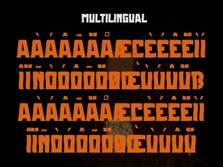 Zeomord - Halloween Typeface font