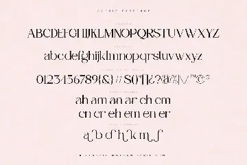 Cherie | Classic Modern Serif font