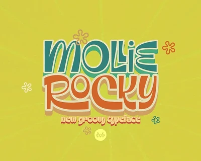 Mollie Rocky font