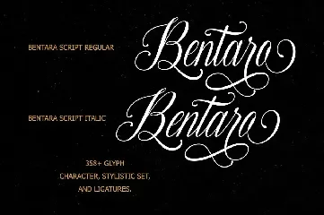 Bentara Script font