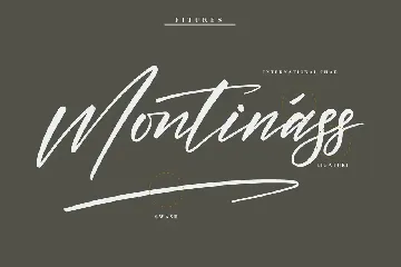 Hunterlost Modern Signature Font