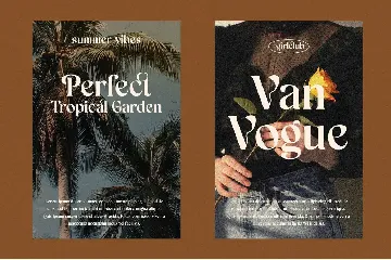 Mavela Unique Classic Serif font