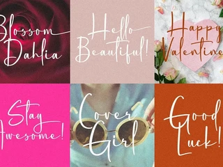 Holistics Stylist - Modern Signature font
