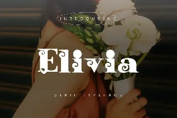 Elivia - Modern Serif Font