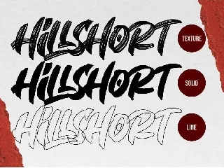 Hillshort font
