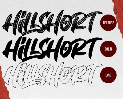 Hillshort font