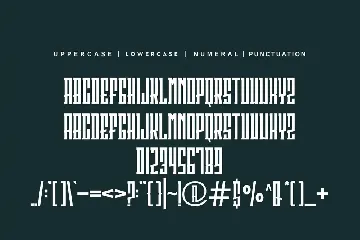 Crinacker font