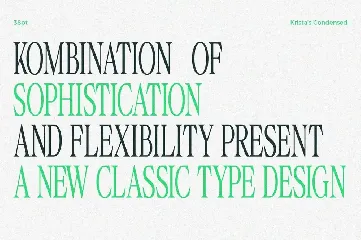 Krista's - Display Serif font