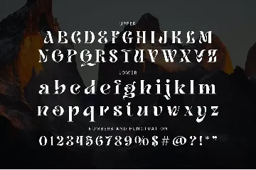 Yavome - Quirky Serif font