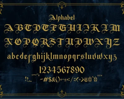 Rostage font