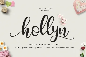Hollyn Script font