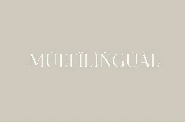 Rusilla Serif - Elegant Serif font