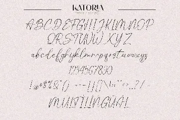 Katoria Font Duo / Script & Sans