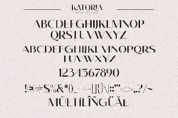 Katoria Font Duo / Script & Sans