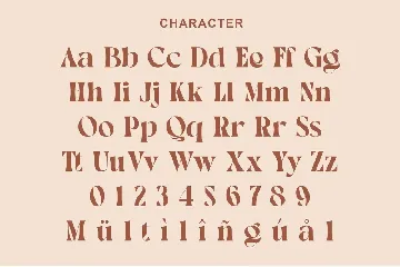 Mathena Glamour font