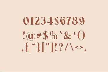 Mathena Glamour font