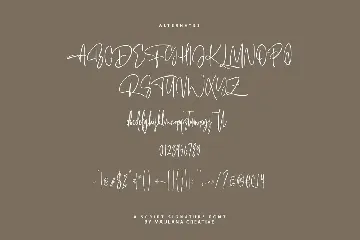 Alentropics - Script Signature Font