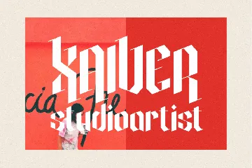 Kayllexa Blackletter Display Font